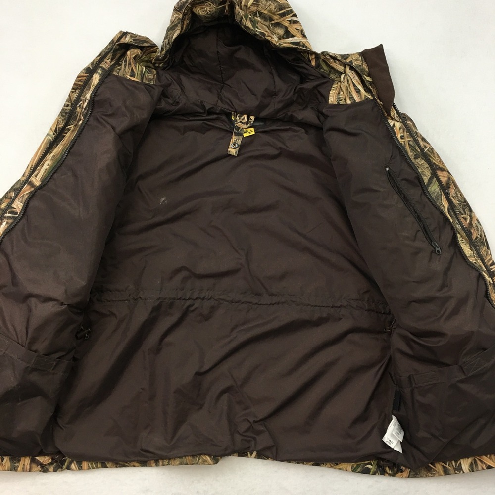 Cabelas Mens Camo Realtree Reversible Insulated Jacket Hunting Fishing XL TG‎ - Picture 10 of 12
